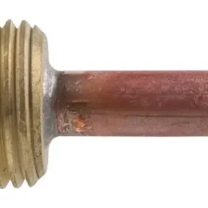 Tauchhülse 1/2" Messing, DN15x16mm, Rohrlänge 100mm Kupfer Preisreduziert