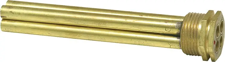 Direktkauf Tauchhülse 3/4‘‘‘‘ Messing innen 7 mm,ür 4 Fühler, Einbaulänge 130 mm