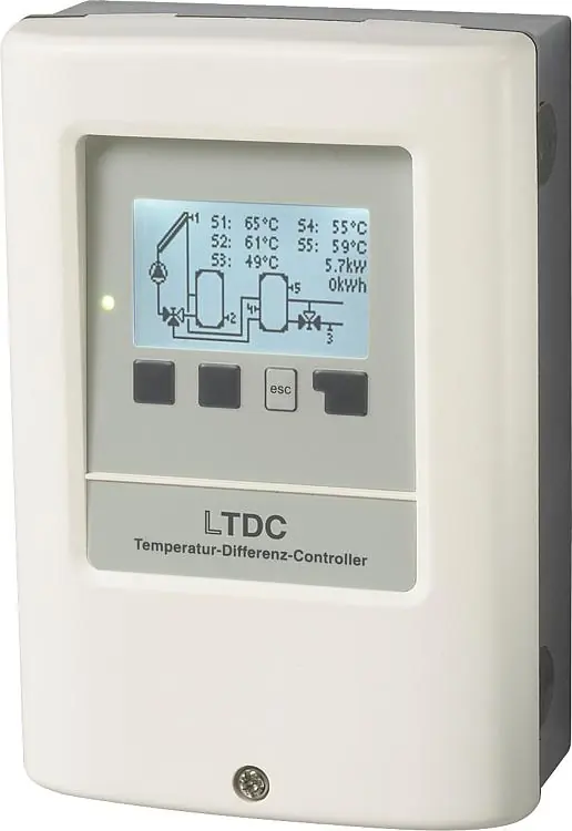 Temperatur-Differenz-Controller Sorel-LTDC-V4, 6 Sensoreingänge Sonderaktion