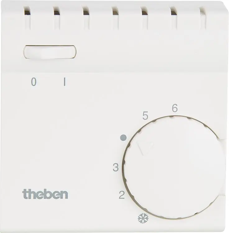 Ausverkauf Theben-Raumthermostat RAM 705 Regler mit Schalter für Heizung