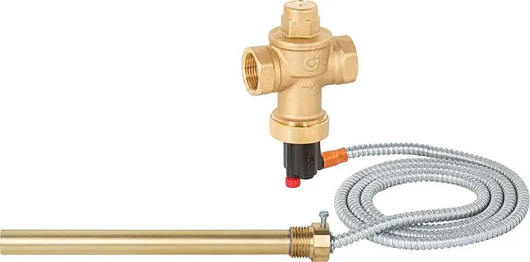 Neue Ware Thermische Ablaufsicherung Typ 543, DN20(3/4"), Kapillarrohrlänge 1,3 m