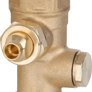 Direktkauf Thermometerkugelhahn TK DN25, F1" x 1"IG,1/2", Muffe rechts