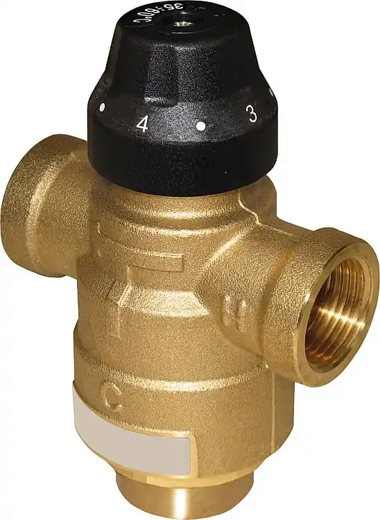 Thermomischer Easyflow Typ 720, DN15, 35-60 C, kv 1,5 Anschlüsse IG DN15 (1/2") Beliebt