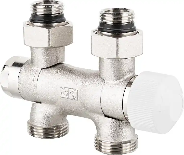 Top-Preis Thermostat-Ventilblock Flex DN15(1/2")xDN20(3/4") Eurokonus für Ein-und Zweirohr