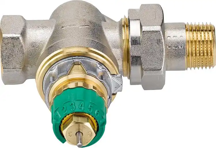 Thermostat-Ventilunterteil Danfoss Dynamic Valve RA-DV, DN10(3/8"),Durchgang Ausverkauf