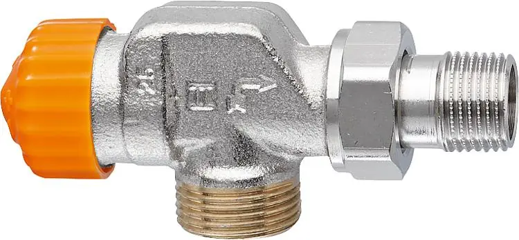 Thermostat-Ventilunterteil IMI HeimeierEclipse DN15(1/2")x G3/4"AG, Axial Billig
