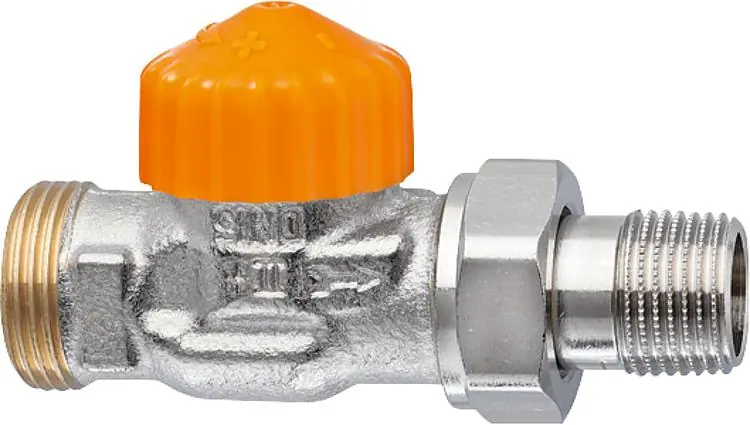 Thermostat-Ventilunterteil IMI HeimeierEclipse DN15(1/2")x G3/4"AG,Durchgang Schneller Versand
