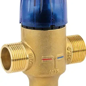 Thermostatisches Mischventil Novamix Value DN 15, 35-70 C 3/4", 26l/min, Kvs 1, Sichere Zahlung