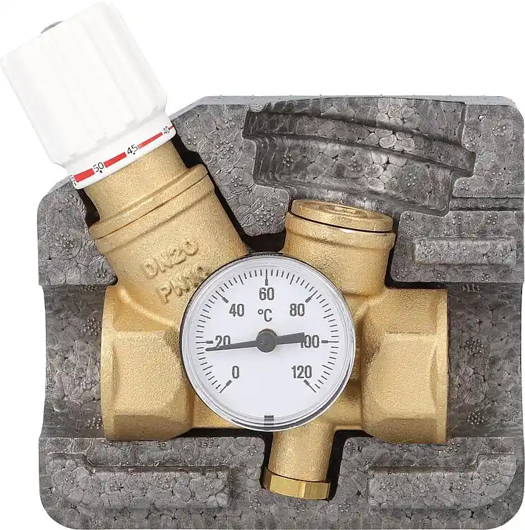 Nur Für Kurze Zeit Thermostatisches Zirkulations-Regulierventil RTV A, DN15 (1/2"), mit Dämmschale