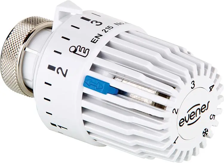 Neu Thermostatkopf EVENES Typ Standard, M30x 1,5 Heimeierkompatibel