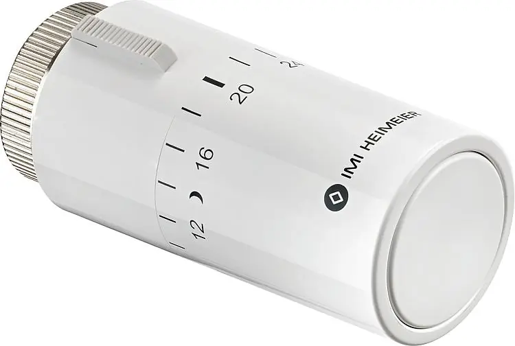 Thermostatkopf Heimeier Typ Halo, weiß RAL 9016 Begrenztes Angebot