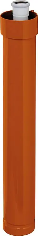 Online Kaufen Überdachverlängerung, DN 60/125 rot, 1000mm