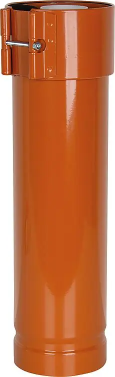 Überdachverlängerung, DN 60/125 rot, 500mm Billig