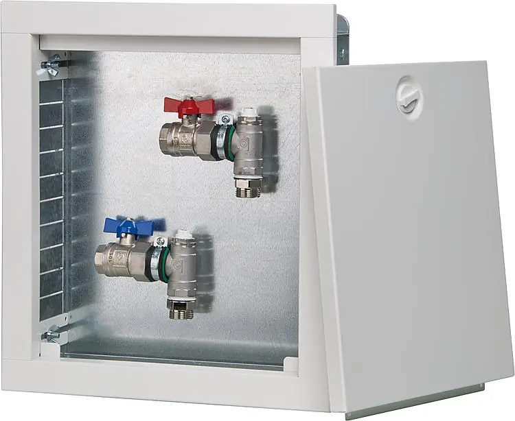 Übergabestation Strawa AS11h, Weiß,Wandschrank, Maße 330x370mm Super-Preis