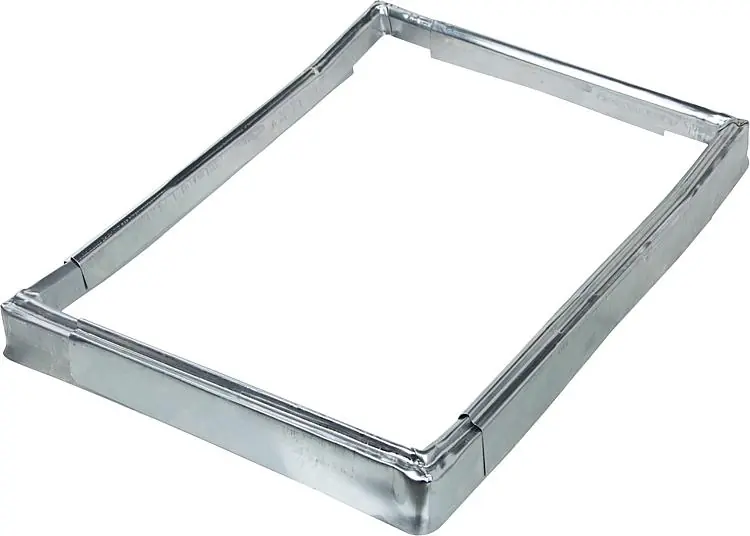 Neue Ware Überhangsteckrahmen Titanzink für Kamineinfassung,Schenkel- länge 310x440mm