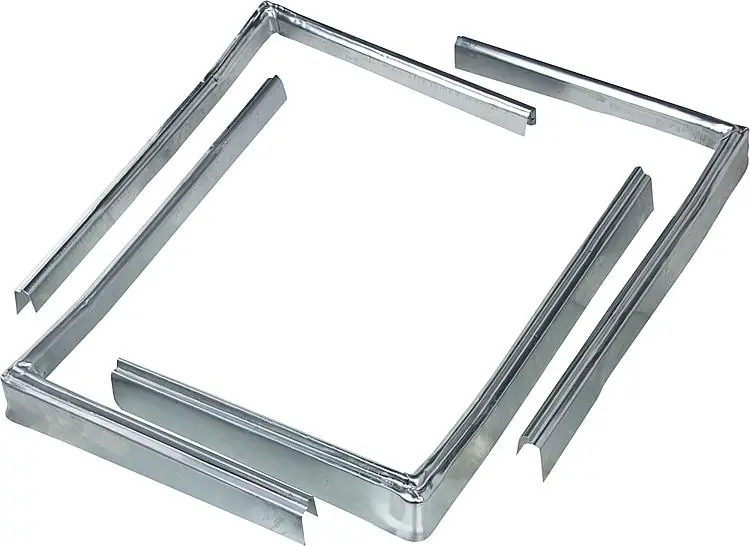 Finale Aktion Überhangsteckrahmen Verzinkt für Kamineinfassung,Schenkel- länge 310x440mm
