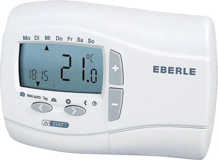 Uhrenthermostat INSTAT plus 2r Raumregler, Batteriebetrieb Temperaturbereich 7 - Sichere Zahlung
