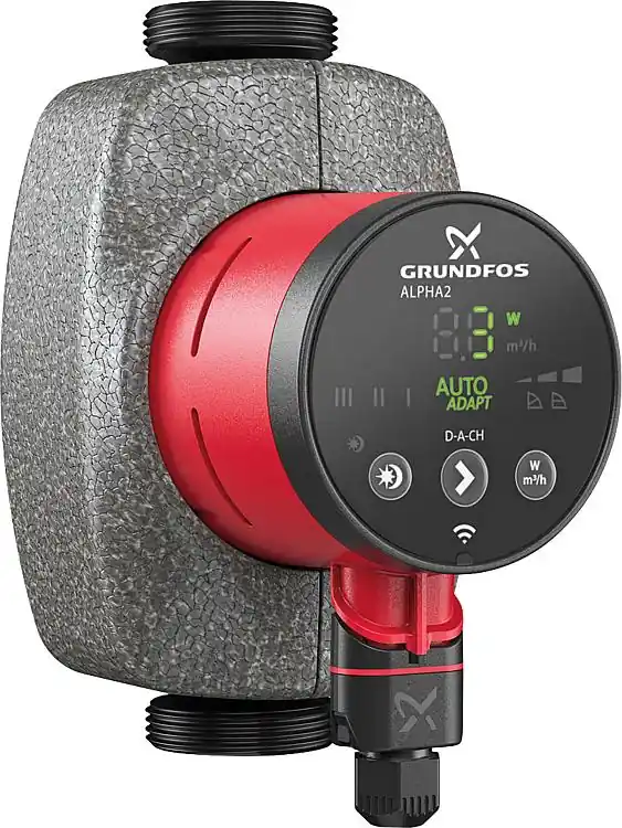 Umwälzpumpe Grundfos Alpha 2 15-40, DN15(1/2"), PN10, 230V, Baulänge 130mm Neue Kollektion
