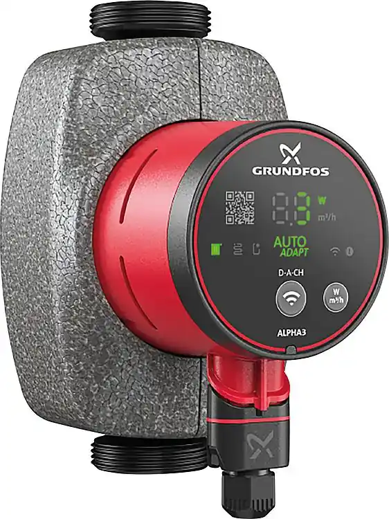 Umwälzpumpe Grundfos Alpha 3 15-40,DN15(1/2"),PN10, 230V, Baulänge 130mm Sale
