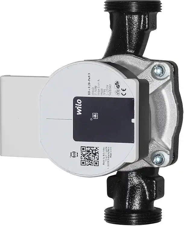 Aktuell Umwälzpumpe Wilo Para 25/8 T1 für Solar-Systemtrennung Easyflow Solo HE