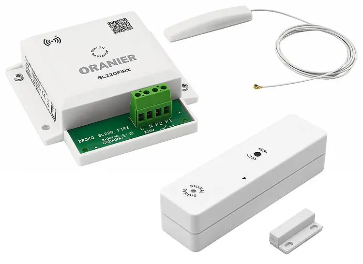 Direkt Vom Hersteller Unterdruckwächter-System-Set Oranier Einbau-Funkempfänger und Fensterkontaktschalter