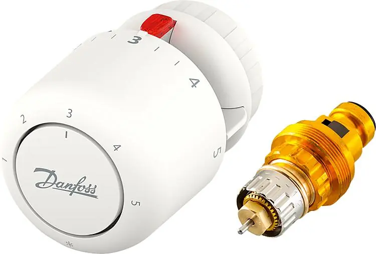Heißes Angebot Ventileinsatz-Set Danfoss RAV 10/15/20, mit Aero RA Click