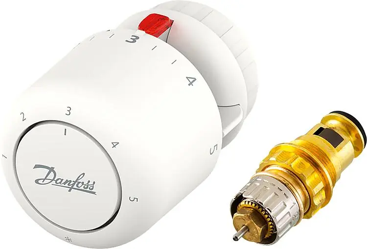 Ventileinsatz-Set Danfoss RAVL 20, mit Aero RA Click Preisknaller