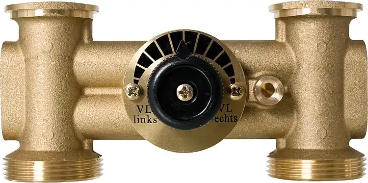 Vierwegemischer Messing für Heizkreisset Easyflow 3 + 6 Highlight