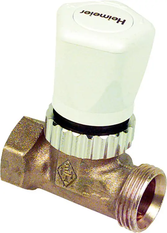 Angebot Vorlauf-Regulierventil DN 15 mit Thermostat Oberteil, Anschl. RP 1/2 Muffeninnen