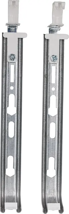 Wandkonsolen-Set für Bauhöhe 300mm - mit Schraub.+Dübel, 2xKon- sole, 2xDüb.10mm Mega-Angebot