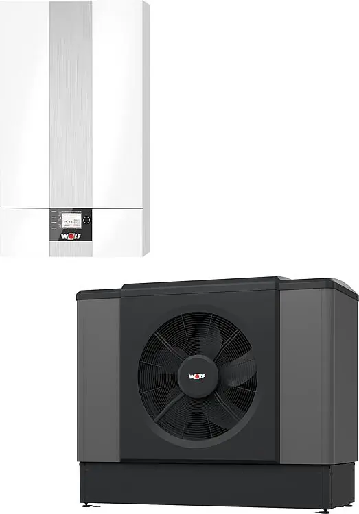 Wärmepumpe Wolf CHA-Monoblock 16/20, 400V, mit E-Heizstab 9147922 Top-Seller