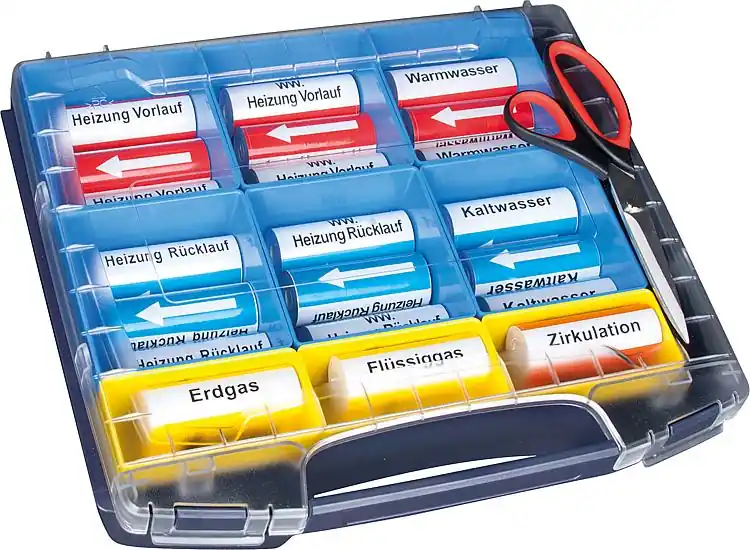 WS I-Boxx Klebebezeichungsbänder Geprüft