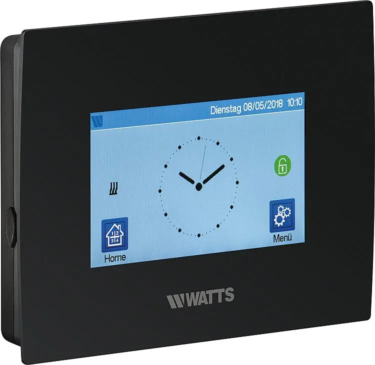 Zentrale Bedieneinheit Funk Watts Vision WiFi, schwarz BT-CT02 RF WiFi Noir GT Preisknaller