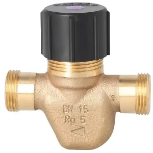 Meistverkauft Zirkulations-Regulierventil ETA-Therm, 56°C bis 58°C, DN15 (1/2"), AG flachdichtend