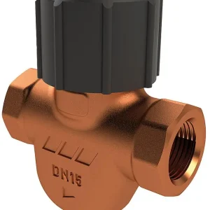 Zirkulations-Regulierventil ETA-Therm, 62°C bis 64°C, DN15 (1/2"), IG Neue Ware