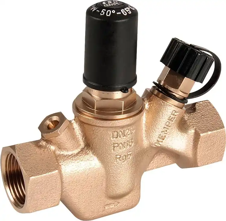Zirkulations-Regulierventil Multitherm , 50 bis 65 °C, DN 15 (1/2"), IG Must-Have