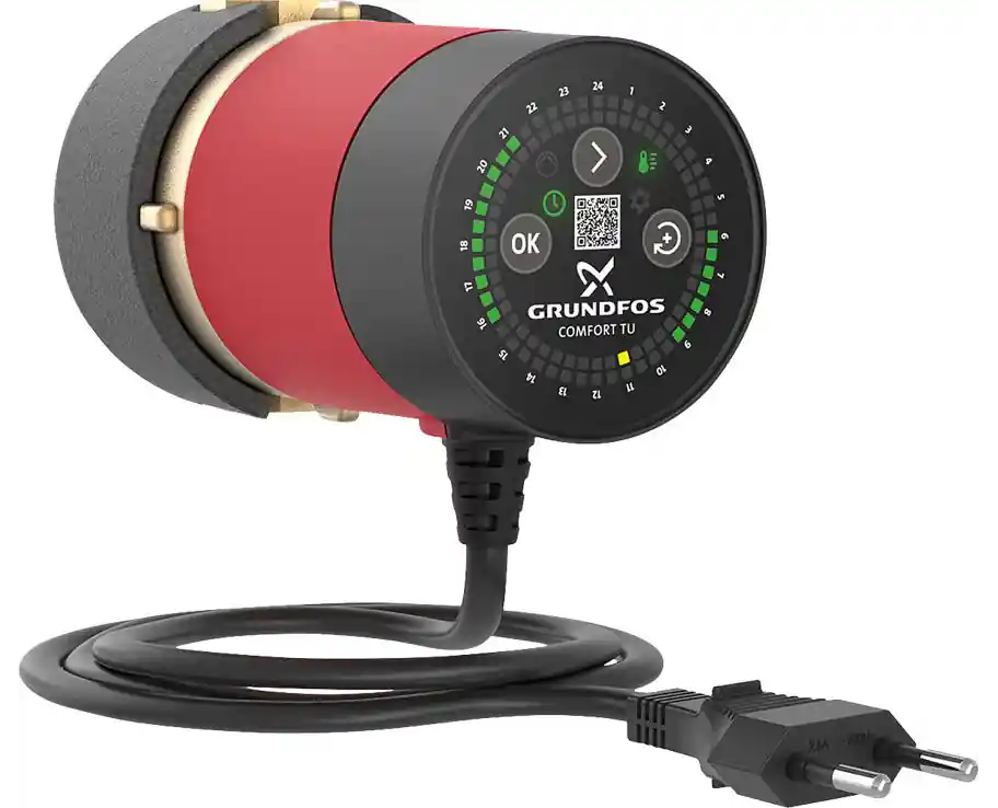 Kracherpreis Zirkulationspumpe Grundfos Comfort 15-14 B TU, DN15 (1/2"), Baulänge 80 mm