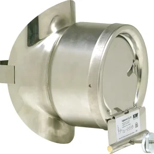 Zugbegrenzer 11Z (012-ESA130) aus Edelstahl in Sattelausführung für 130 mm Abgas Markenprodukt