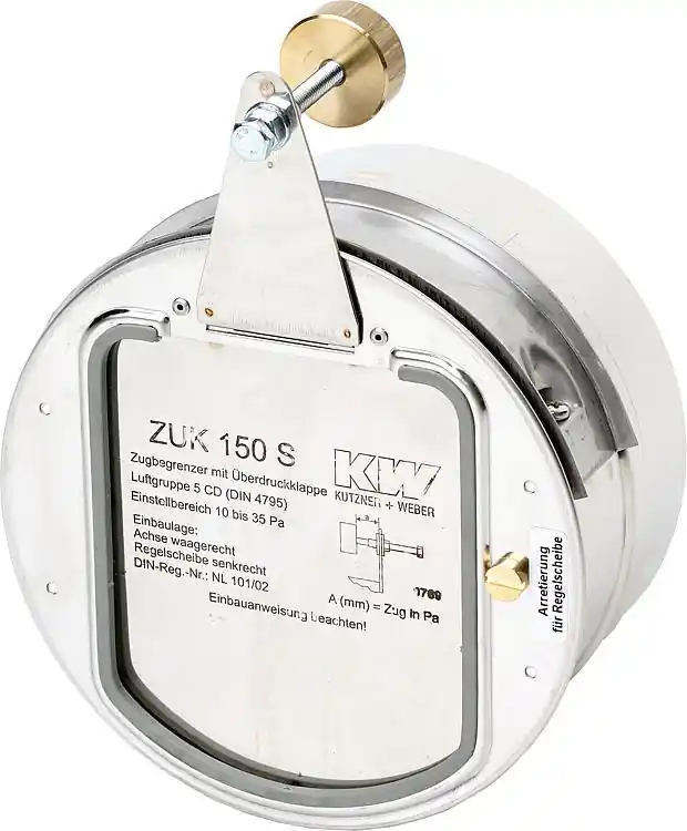 Zugbegrenzer ZUK 150 S ø 150 mm, Edelstahl Saisonangebot