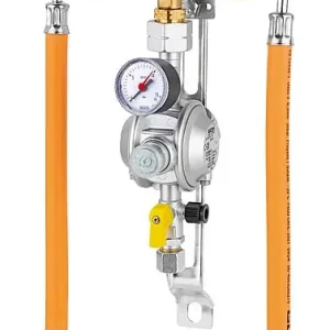 Direkt Vom Hersteller 2-Flaschenanlage mit manueller Umschalteinrichtung, PS 16 bar, 1,5 kg/h 50 mbar, KF x RVS 10