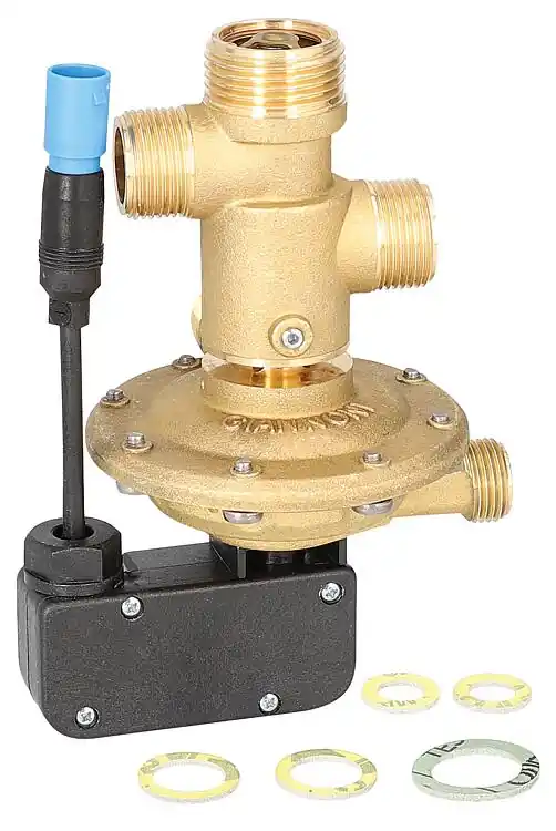 3-Wege-Ventil mit Wassermengenregler 24kW GU/GG-(-1) EK GU/GG-2EK-s, Wolf 279920 Schnäppchen