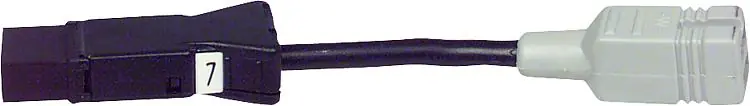 Sofort Bestellen Adapter-Steckerkabel 2polig für WL 10 bis ca.Bj. 1986 (14001310012) zu Temperaturschalter mit LG-Stecker 7