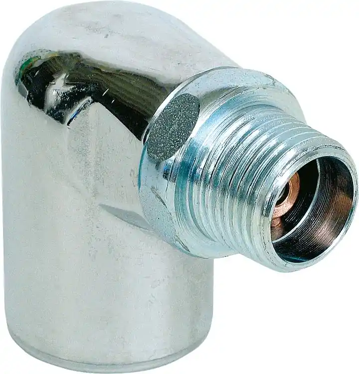 Allgas - Steckdose - Eckform aus Messing mit integriertem Brandschutzventil (TAE) Top-Angebot