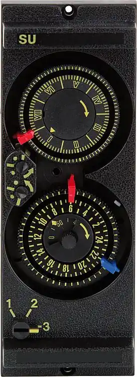 Analog-Schaltuhr 45x130mm, Typ SUL 183.0.108 Viessmann 7037481 Nur Für Kurze Zeit