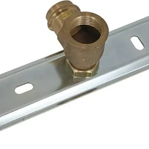 Anschlussplatte AP mit Pressan- schluß Profipress-G 22x1, Verdreh- sicherung für Einstutzengaszähler Must-Have