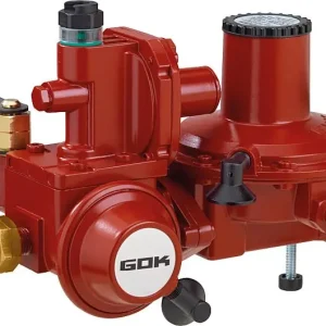 Behälterregler-Kombination RVS 18 bis 12kg/h 50mbar mit Notversorgungsanschluß Expressversand