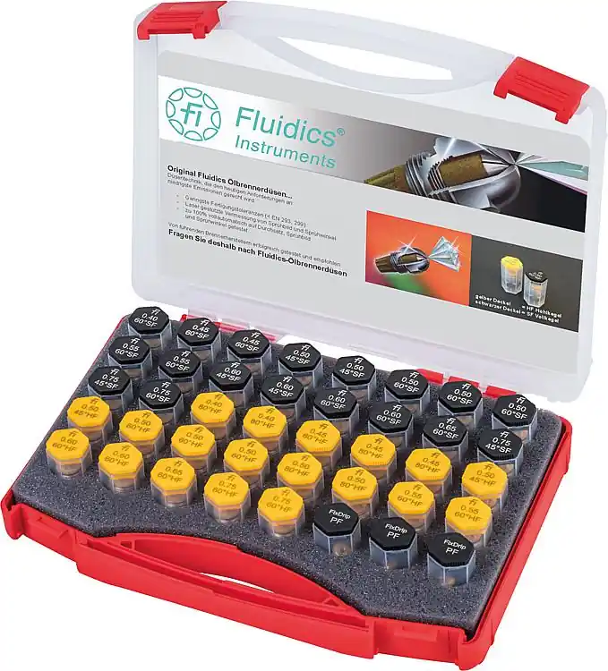 Aktuell Düsenkoffer fluidics SF/HF/FixDrip