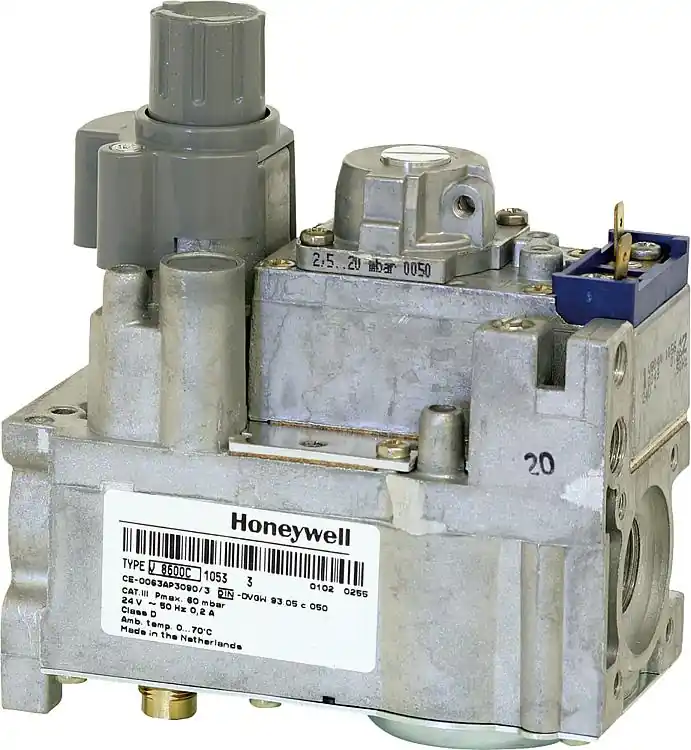 Gas-Kombinationsventil 1/2" 24V-50Hz + Zubehör V8600C1053 ersetzt V8600C1020U Markenware