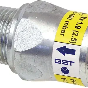 Gas-Strömungswächter DN 15 / 15-100 mbar / 2,5 m3/h Neu